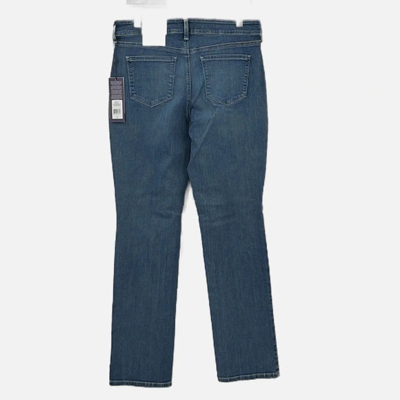 NYDJ Marilyn Straight Lift & Tuck Jeans in Heyburn Wash - NEW - Size 10 - Picture 5 of 11